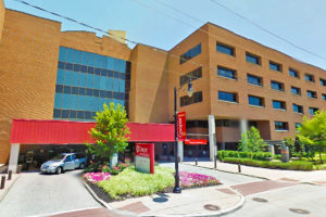Cooper and Inspira Cardiac Care Sheridan Plaza Entrance from Street