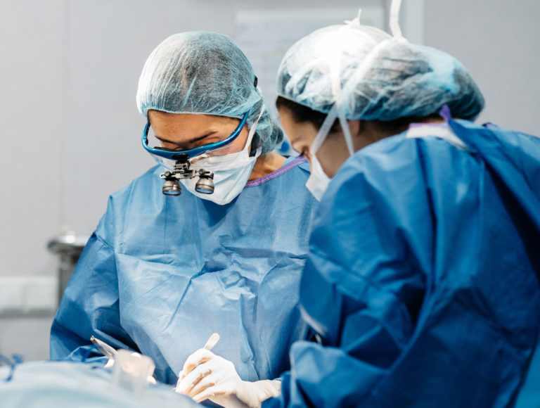 Surgeons Performing Surgery