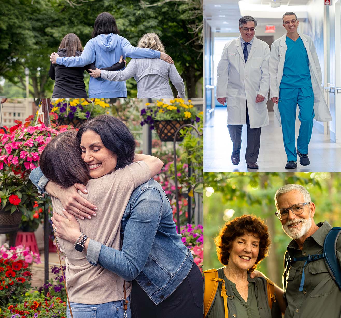 Collage of people profiled in our Real Stories section.
